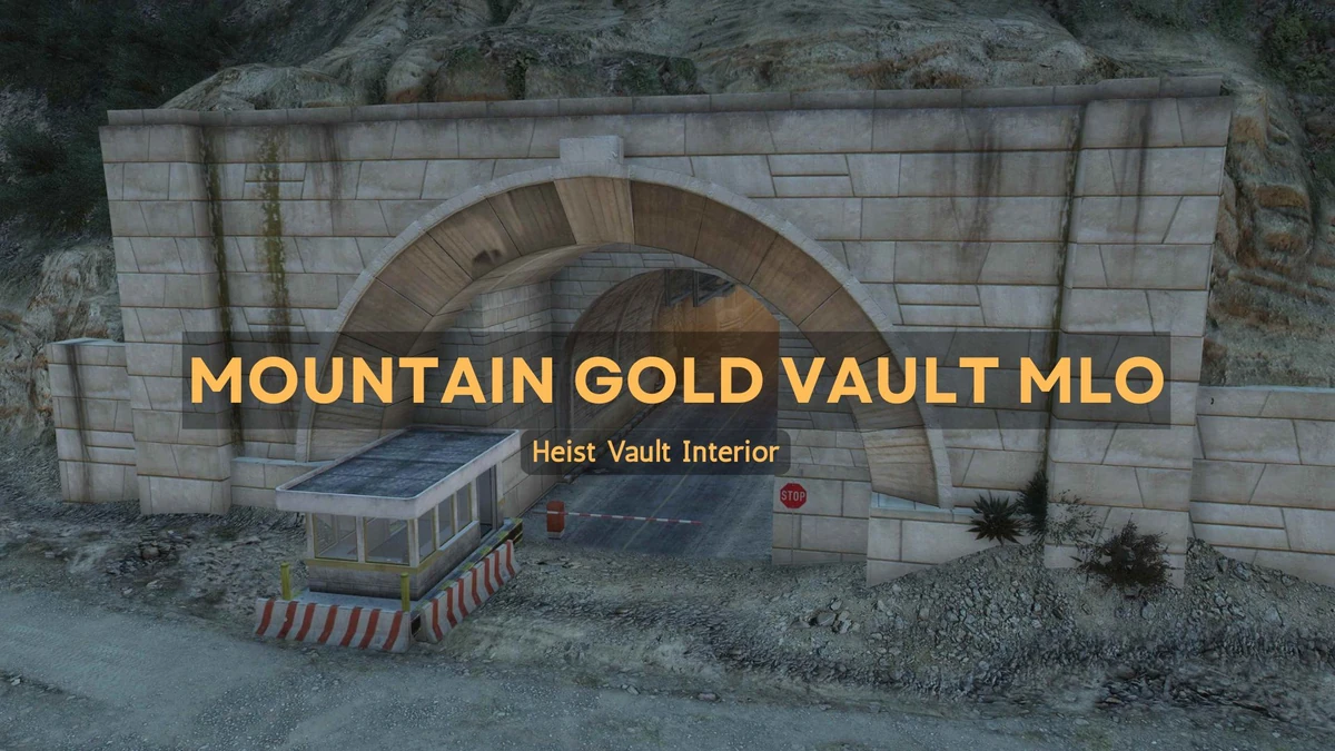 Mountain Gold Vault MLO FiveM | Heist Vault Interior